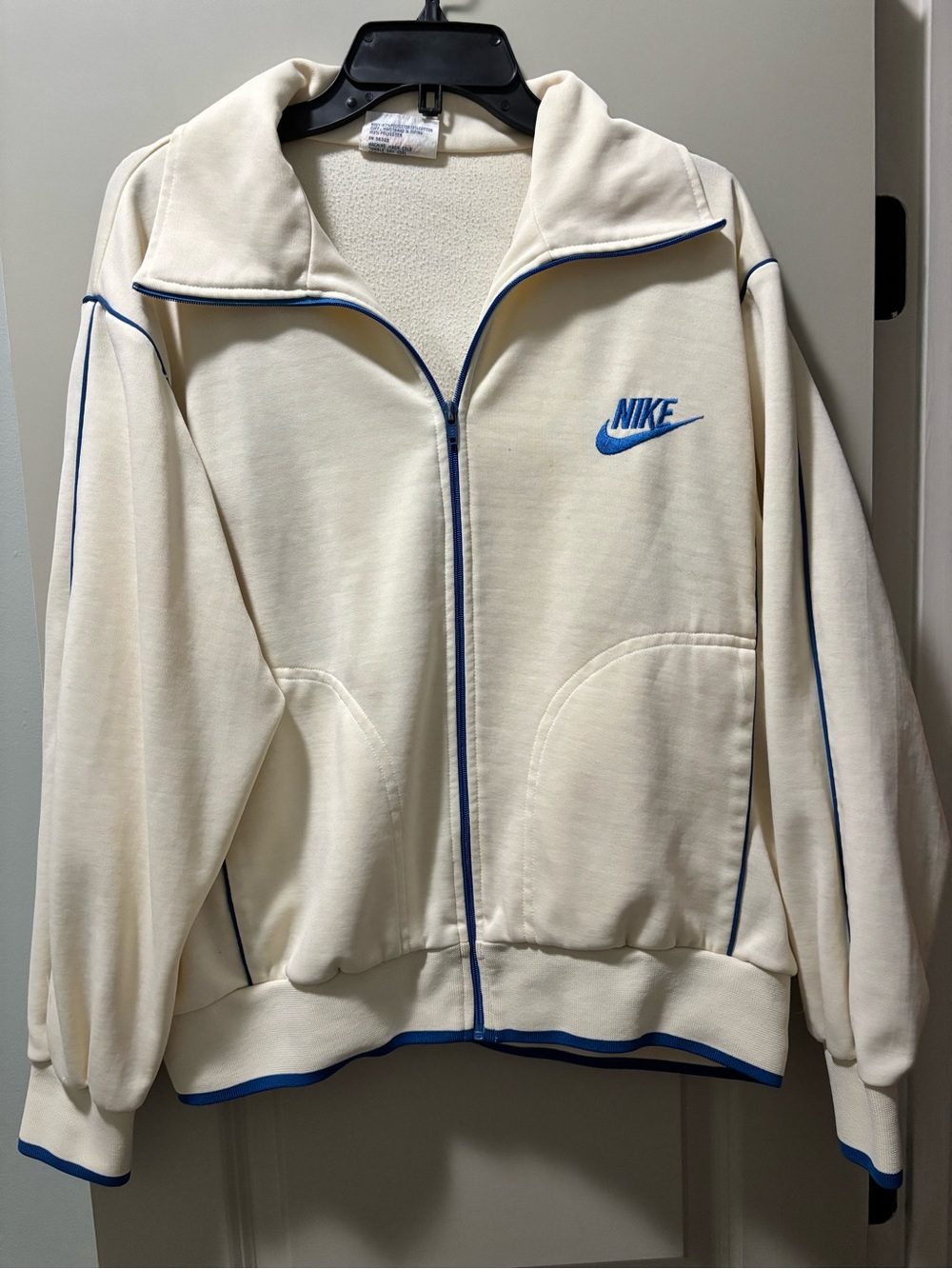 Rare VTG 1970s Nike Orange Tag full-zip track jacket XL
